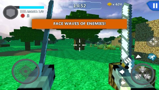 Cube Wars Battle Survival 1.78. Скриншот 4