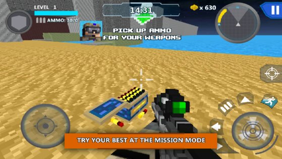 Cube Wars Battle Survival 1.78. Скриншот 5