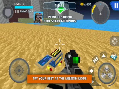Cube Wars Battle Survival 1.83. Скриншот 12