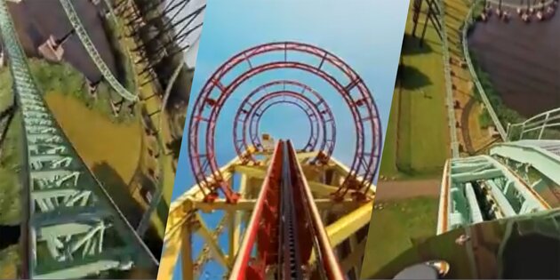 VR Thrills: Roller Coaster 360 2.3.1. Скриншот 2