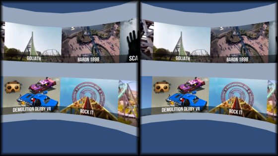 VR Thrills: Roller Coaster 360 2.3.1. Скриншот 4
