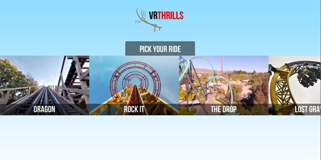 VR Thrills: Roller Coaster 360 2.3.1. Скриншот 6