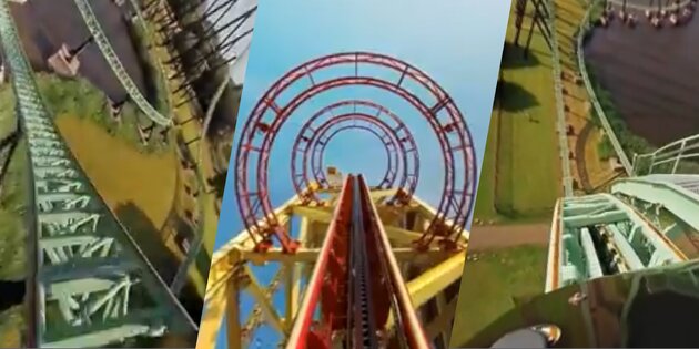 VR Thrills: Roller Coaster 360 2.3.1. Скриншот 7