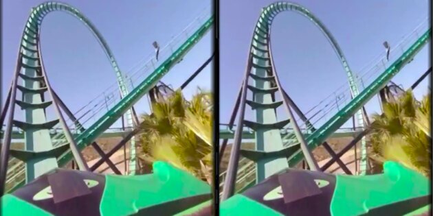 VR Thrills: Roller Coaster 360 2.3.1. Скриншот 8