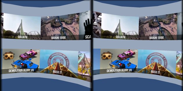 VR Thrills: Roller Coaster 360 2.3.1. Скриншот 9