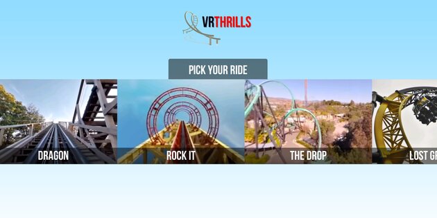 VR Thrills: Roller Coaster 360 2.3.1. Скриншот 11