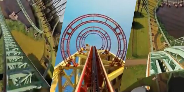 VR Thrills: Roller Coaster 360 2.3.1. Скриншот 12