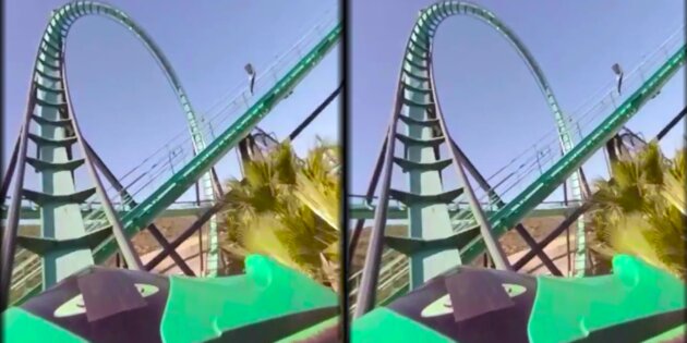VR Thrills: Roller Coaster 360 2.3.1. Скриншот 13