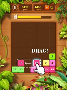 Drag n Merge 2.9.72. Скриншот 8