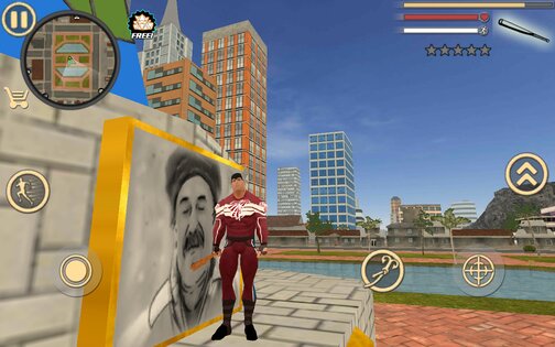 Rope Hero Vice Town 6.8.9. Скриншот 6
