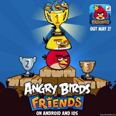 Новая игра Angry Birds Friends выйдет на Android и iOS уже 2 мая