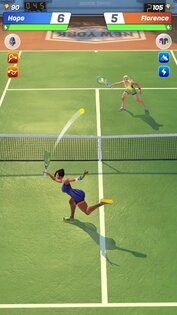 Tennis Clash 5.13.2. Скриншот 4