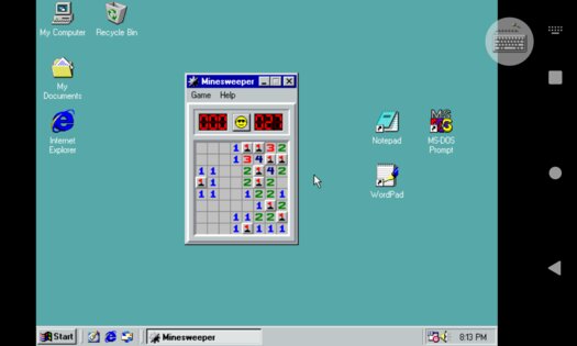 Win 98 Simulator 1.4.4. Скриншот 3