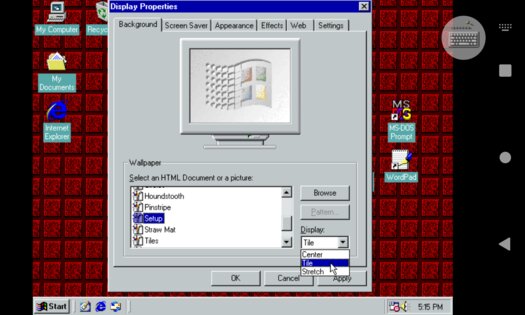 Win 98 Simulator 1.4.4. Скриншот 6