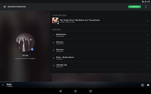 Spotify 8.9.90.127. Скриншот 7