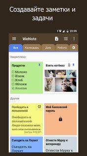 WeNote 6.33. Скриншот 3