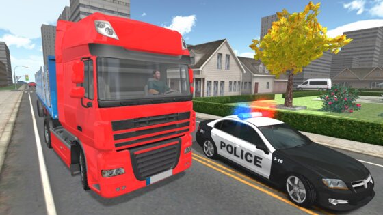 Truck Driving Simulator 1.33. Скриншот 2
