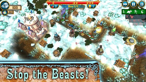 Fantasy Realm Tower Defense 1.57. Скриншот 2