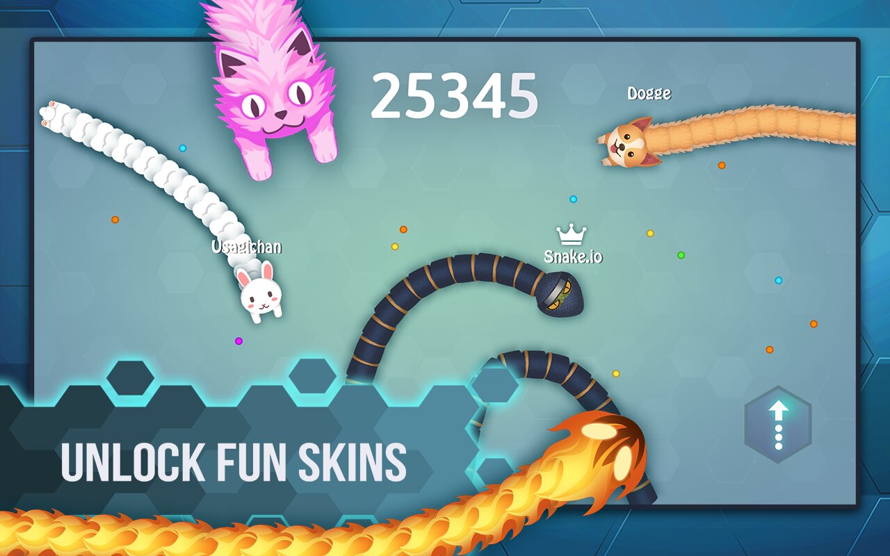 Скачать Snake.io 2.1.17 для Android