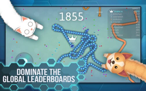 Snake.io 2.1.120. Скриншот 5