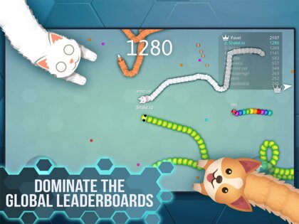 Snake.io 2.1.120. Скриншот 10