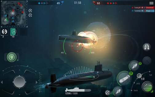 World of Submarines 2.1. Скриншот 16