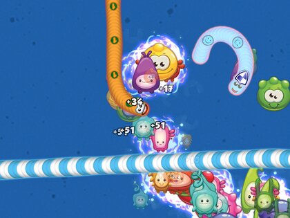 Червячная Зона .io 6.6.6. Скриншот 13