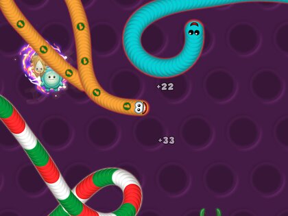 Червячная Зона .io 6.6.6. Скриншот 14