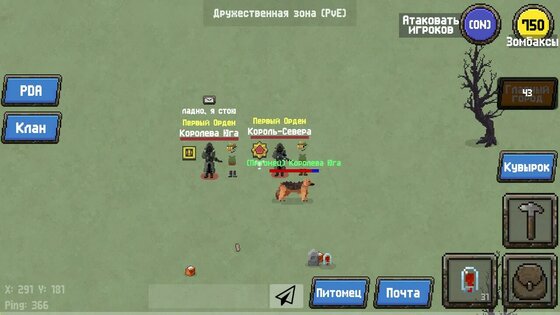 Zombix Online 4.96. Скриншот 3