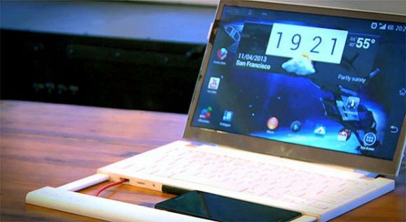 Insert Coin: $250 Casetop, который превращает смартфон в лэптоп
