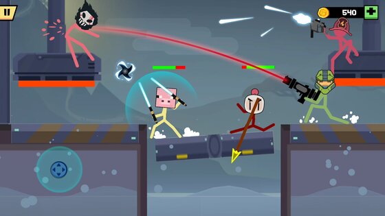 Stick Fight Battle 2.5.0. Скриншот 1