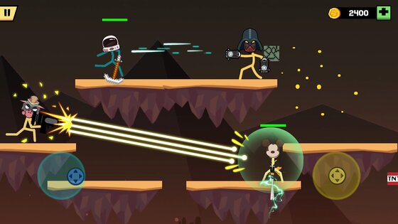 Stick Fight Battle 2.5.0. Скриншот 2