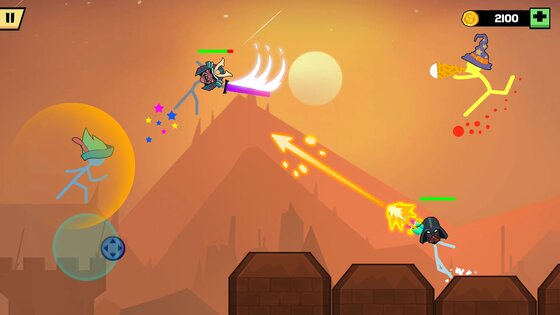 Stick Fight Battle 2.5.0. Скриншот 5