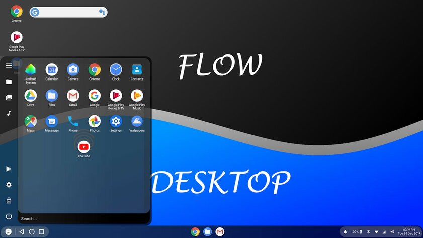 Flow Desktop — первое приложение, которое превращает Android 10 в десктопную ОС