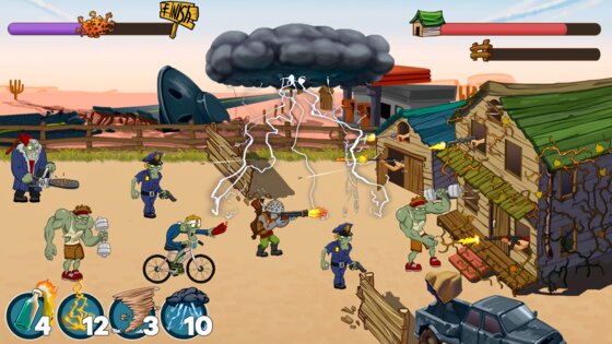 Zombie Ranch Battle 3.2.5. Скриншот 5