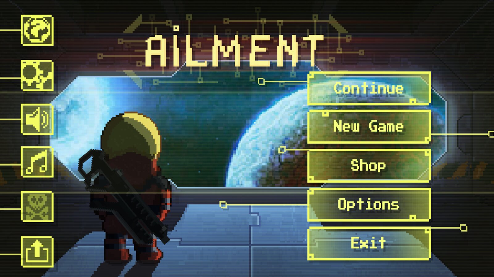 Скачать Ailment – космический шутер 3.4.1 для Android