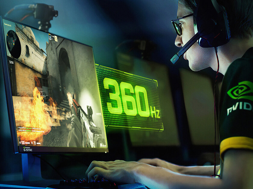 ASUS представила игровой монитор с частотой обновления 360 Гц