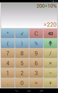 Многоэкранный голосовой калькулятор 1.4.46. Скриншот 18