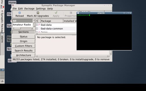 Debian noroot 20.07.22. Скриншот 5