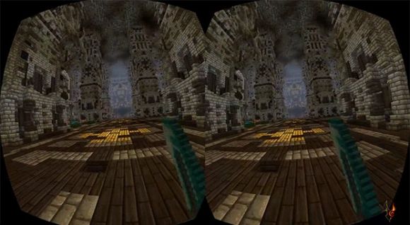 Minecraft будет поддерживать шлем виртуальной реальности Oculus Rift