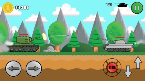 Tank Attack 2 1.0.0.9. Скриншот 1