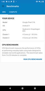 Geekbench 5 5.5.1. Скриншот 1