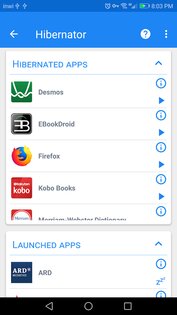 Hibernator 2.54.17. Скриншот 2