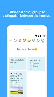 Memo Widget 5.0.60. Скриншот 3