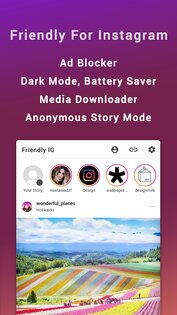 Friendly For Instagram* 2.6.2. Скриншот 1