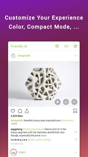 Friendly For Instagram* 2.6.2. Скриншот 7
