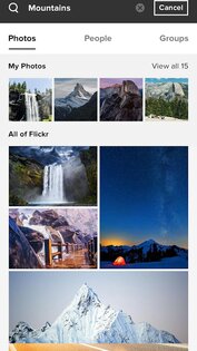 Flickr 4.17.43. Скриншот 2