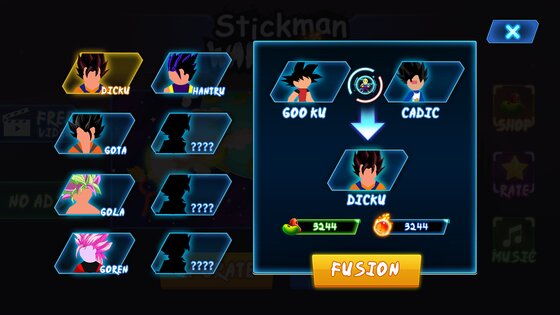 Stickman Warriors Z 1.9. Скриншот 5
