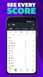 Yahoo Sports 11.12.2. Скриншот 3