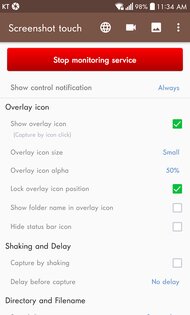 Screenshot touch 2.5.2. Скриншот 1